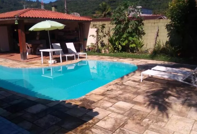 هتل Pousada Na Praia Ubatuba