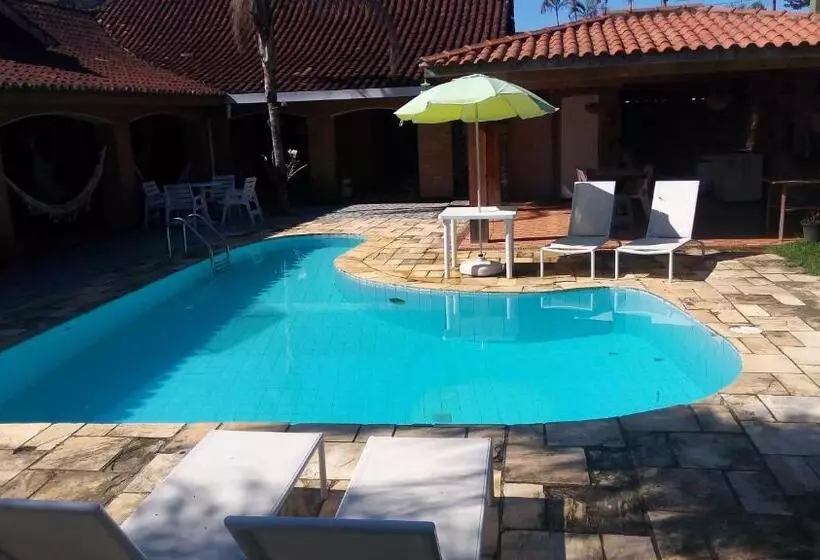 هتل Pousada Na Praia Ubatuba