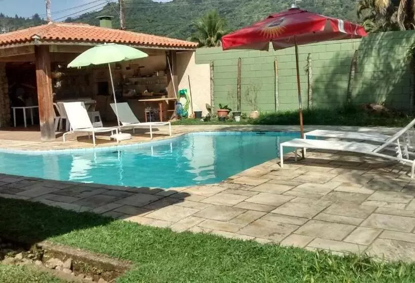 هتل Pousada Na Praia Ubatuba