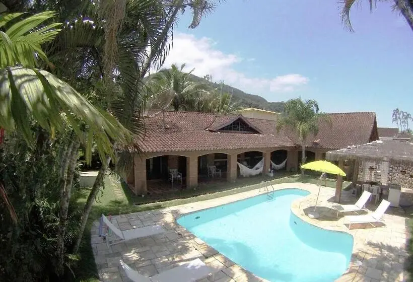 هتل Pousada Na Praia Ubatuba