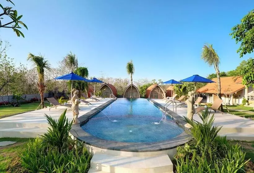 ベッドアンドブレックファースト Bukal Sari Villas Uluwatu