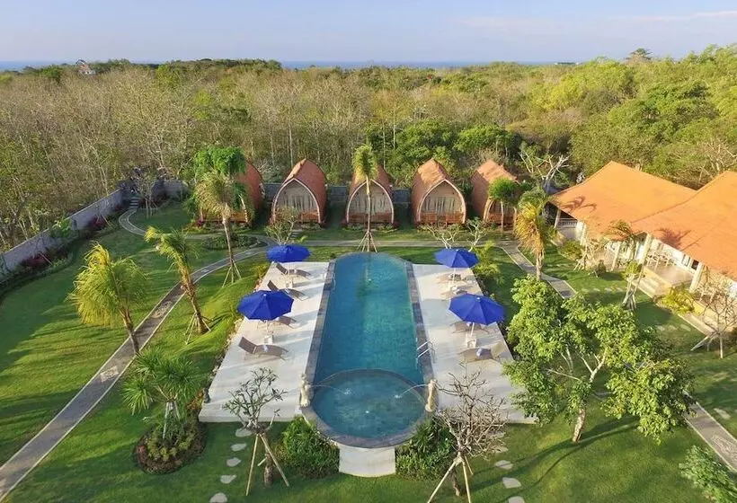 ベッドアンドブレックファースト Bukal Sari Villas Uluwatu