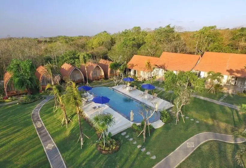 ベッドアンドブレックファースト Bukal Sari Villas Uluwatu
