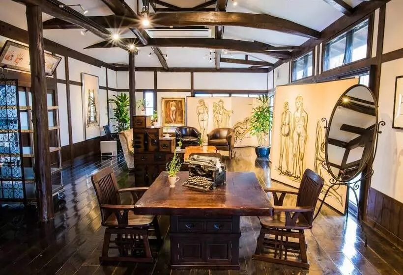 Ryokan Yufuin Dining Kitchen Zen