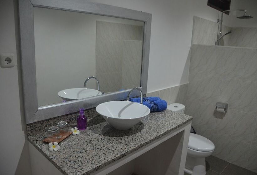 مبيت وإفطار Amigos Bungalows Gili Meno