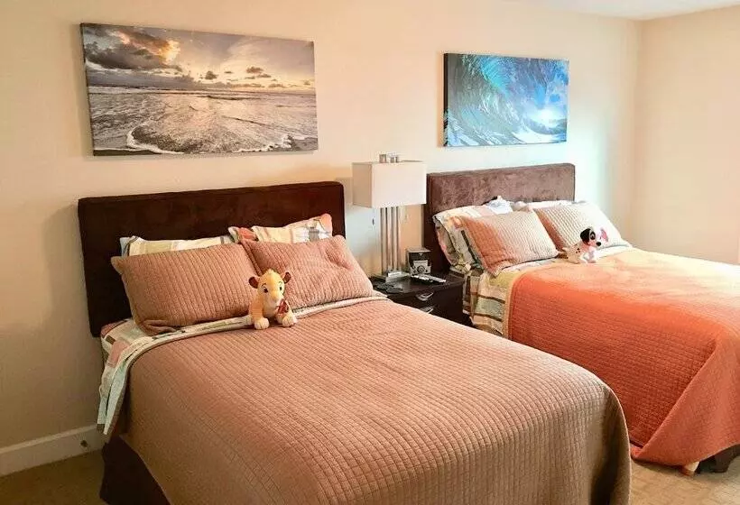 Rockaway Oceanview Condo,steps To The Beach & Downtown,w&d, Wifi