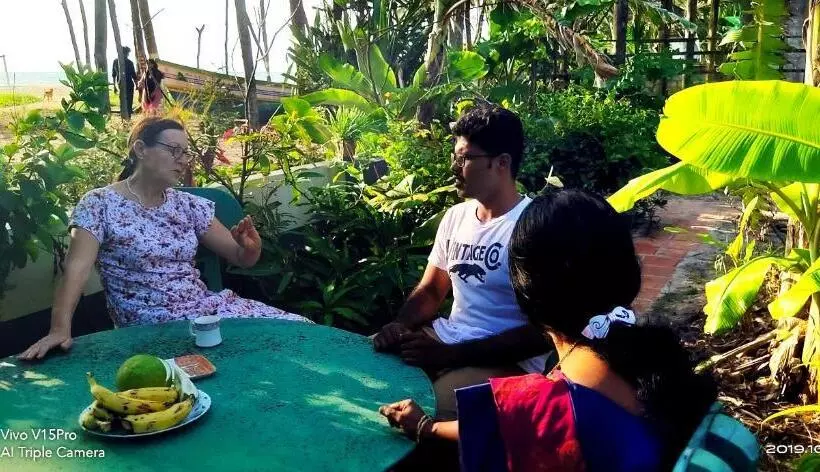 ベッドアンドブレックファースト Kadalamma Beach Homestay
