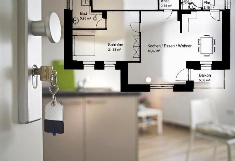 בית מלון כפרי Ferienwohnungen Lippold