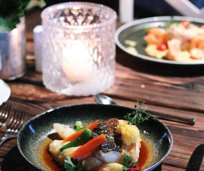 ホテル Nusfjord Village & Resort