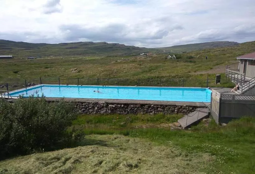 هتل Hótel Laugarhóll With Natural Hot Spring