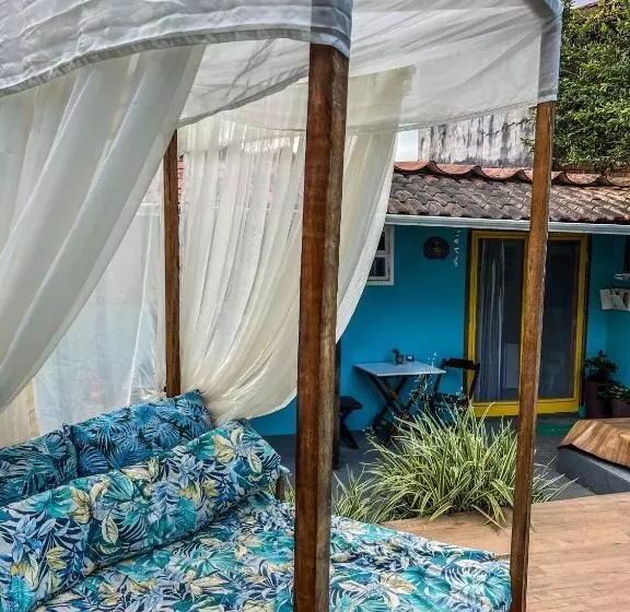 ペンション Pousada Orquídeas Do Guarujá