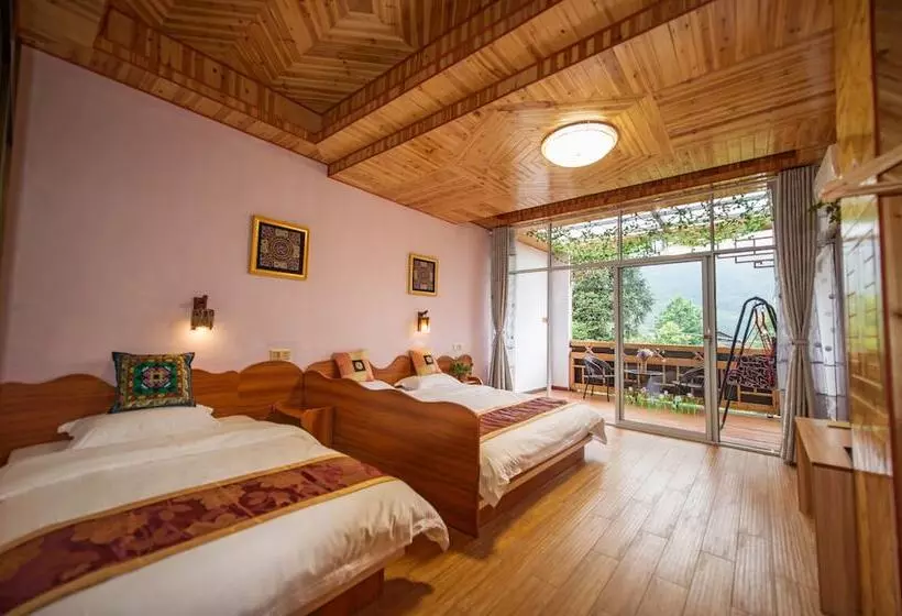 مسافرخانه Longji Rice Terraces Green View Guesthouse