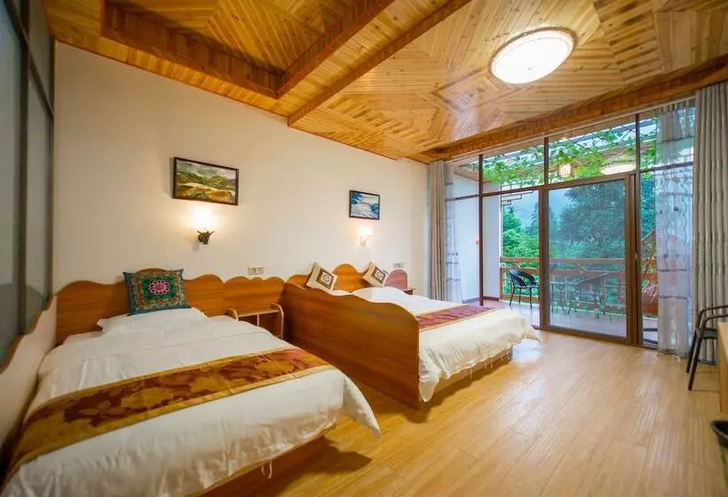 مسافرخانه Longji Rice Terraces Green View Guesthouse