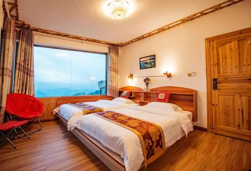 مسافرخانه Longji Rice Terraces Green View Guesthouse