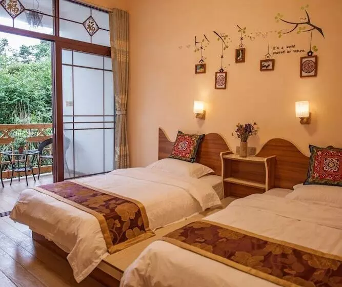 مسافرخانه Longji Rice Terraces Green View Guesthouse