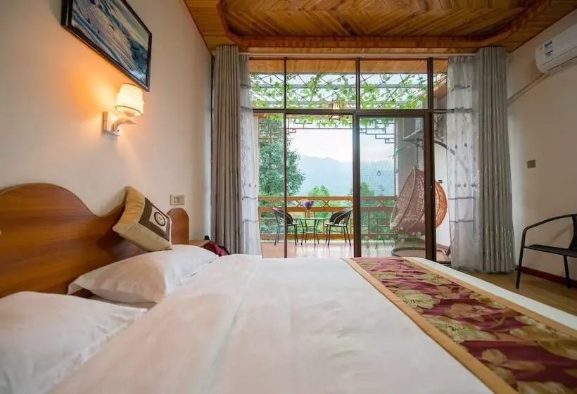 مسافرخانه Longji Rice Terraces Green View Guesthouse