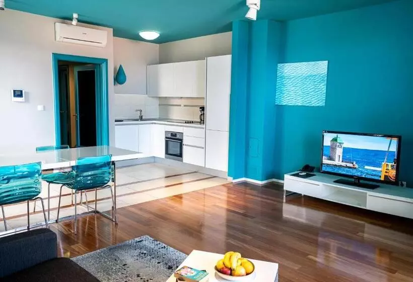 پانسیون Apartments Villa Azzurra Bol