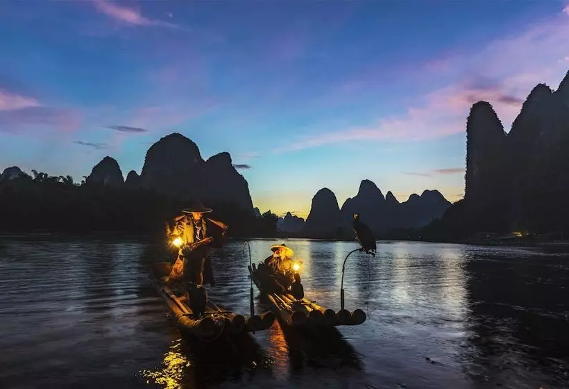 ホテル Yangshuo Xingping Misty Wonderland