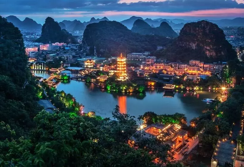 ホテル Yangshuo Xingping Misty Wonderland