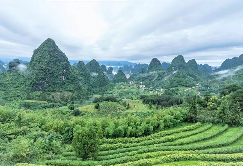 ホテル Yangshuo Xingping Misty Wonderland