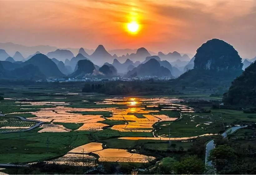 ホテル Yangshuo Xingping Misty Wonderland