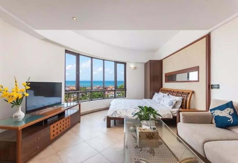 Hotelli Gold Boutique Holiday  Sanyabay（free Cooking &airport Transfer，100 Meters Away From The Beach）