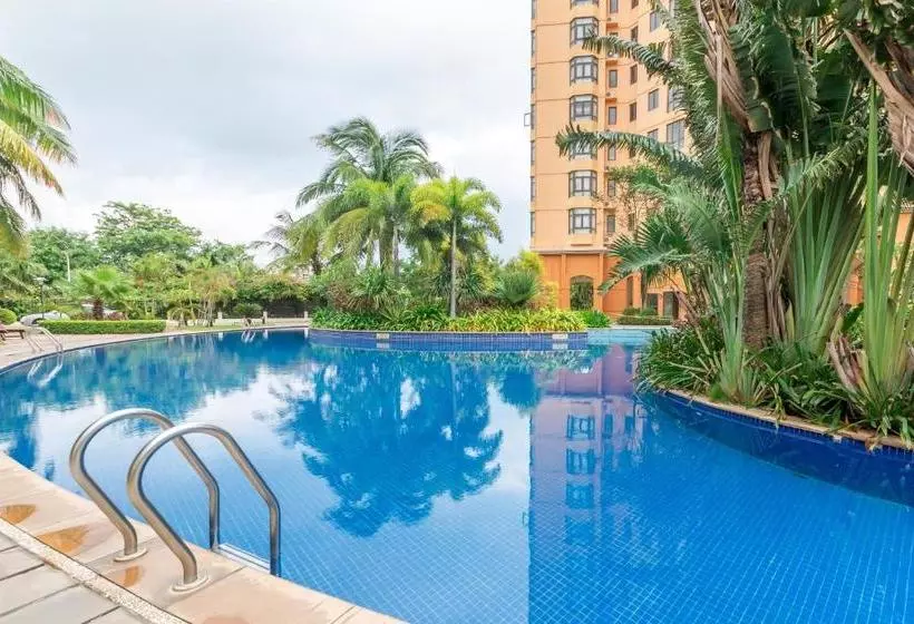 Hotelli Gold Boutique Holiday  Sanyabay（free Cooking &airport Transfer，100 Meters Away From The Beach）