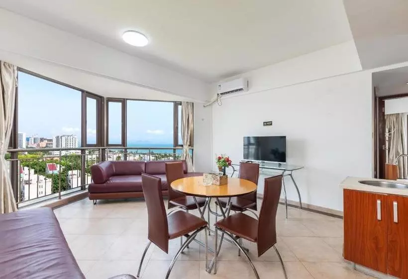 Hotelli Gold Boutique Holiday  Sanyabay（free Cooking &airport Transfer，100 Meters Away From The Beach）