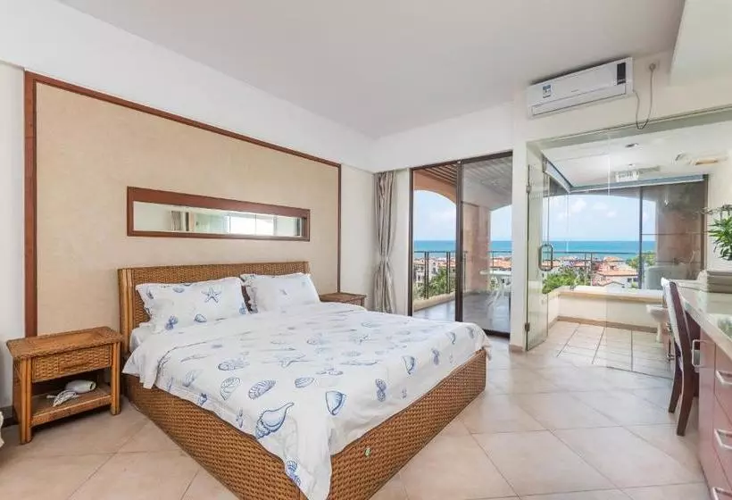 Hotelli Gold Boutique Holiday  Sanyabay（free Cooking &airport Transfer，100 Meters Away From The Beach）