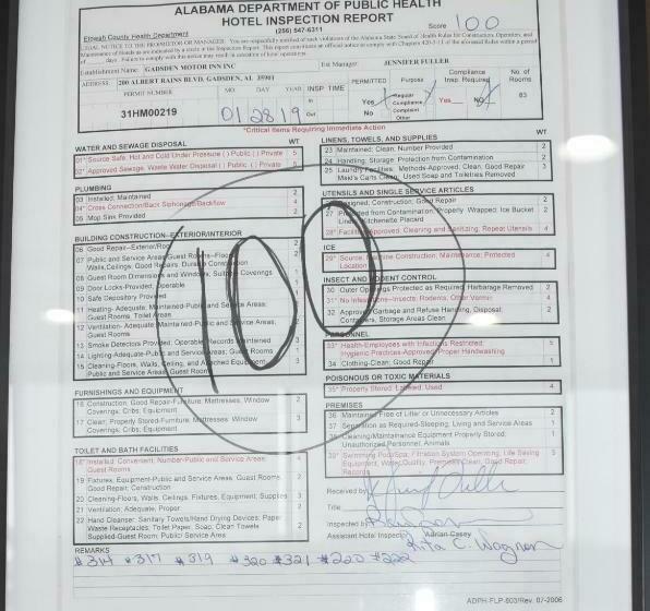 Otel Gadsden Inn And Suites