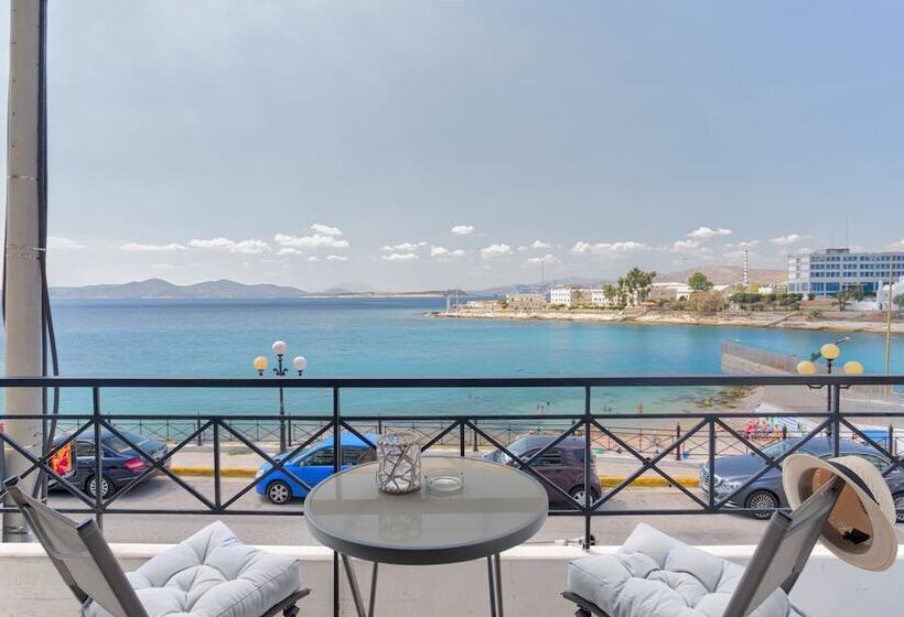 Chic Modern Seaside Oasis  Sunny Piraeus