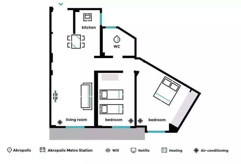 Charming & Comfy 2bd Apartment In Acropolis Area By Upstreet