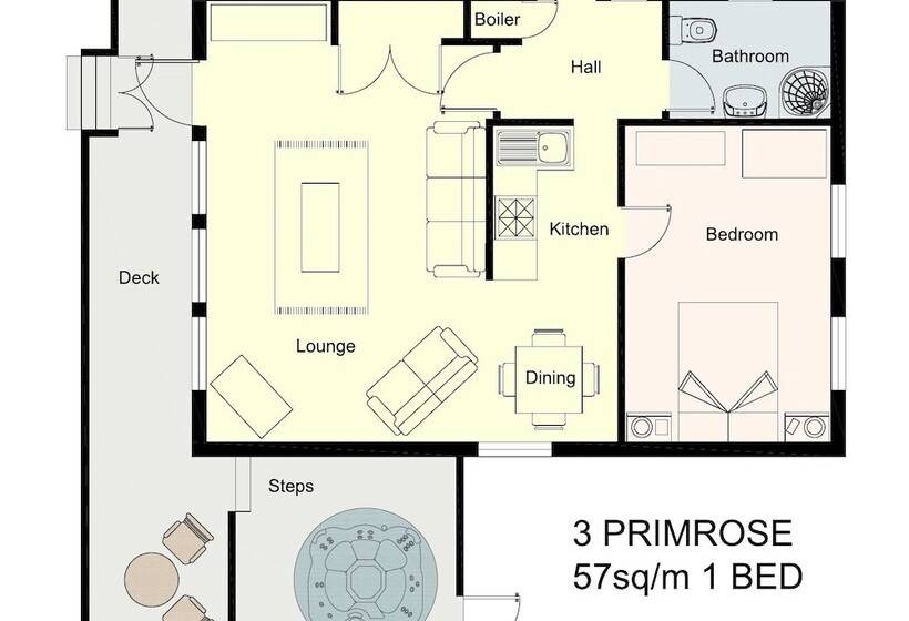 Birch Lodge 13 With Hot Tub