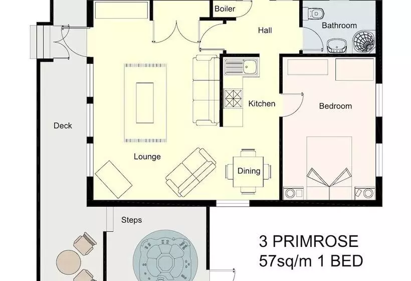 Birch Lodge 13 With Hot Tub