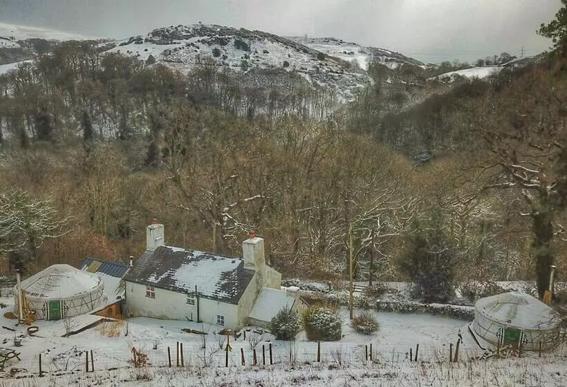 Hapus Yurt   Two Beautiful Yurts And Barn Cottage