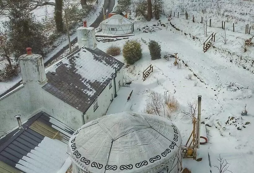 Hapus Yurt   Two Beautiful Yurts And Barn Cottage