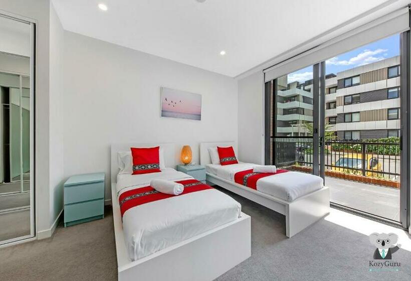 Kozyguru Penrith Cosy 2bed 2bath Apt + Free Parking Npe081