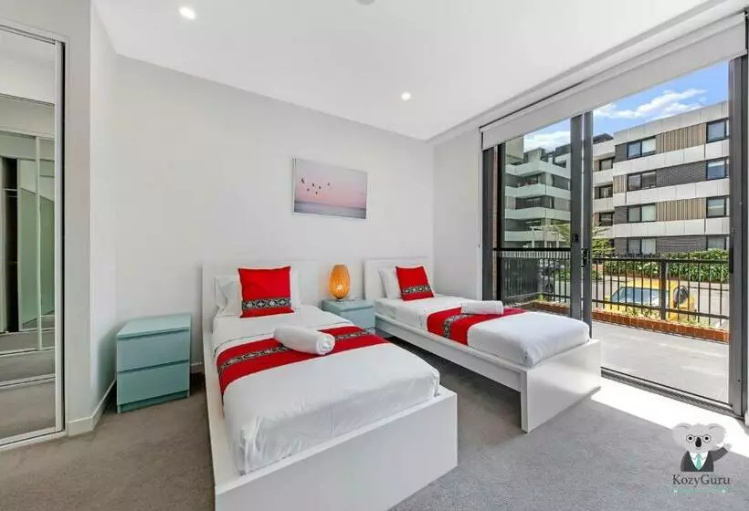 Kozyguru Penrith Cosy 2bed 2bath Apt + Free Parking Npe081