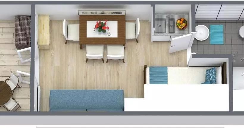 Schwimmende Häuser Im Baltic Sea Resort