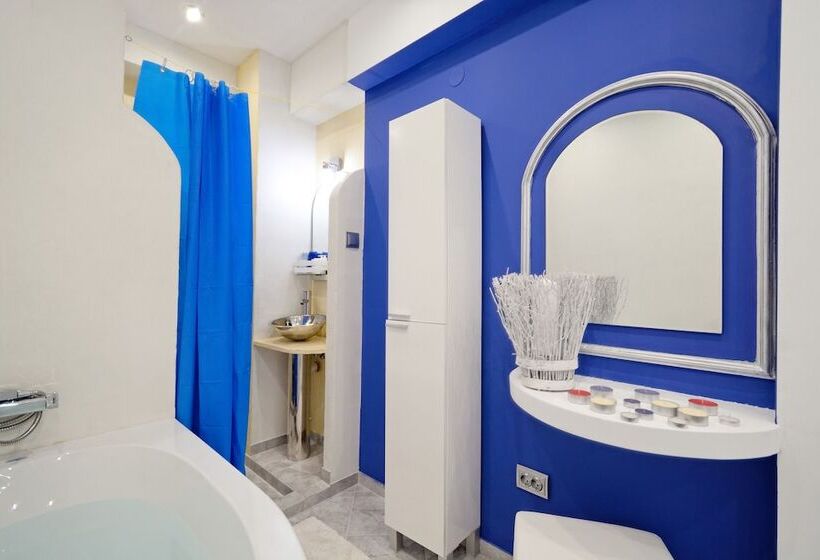 Santorini Style In Athens, Greece