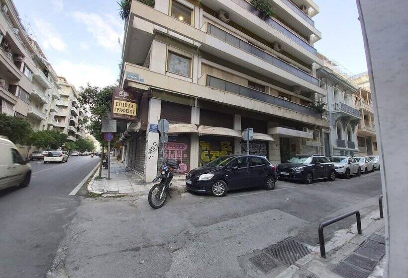 Santorini Style In Athens, Greece