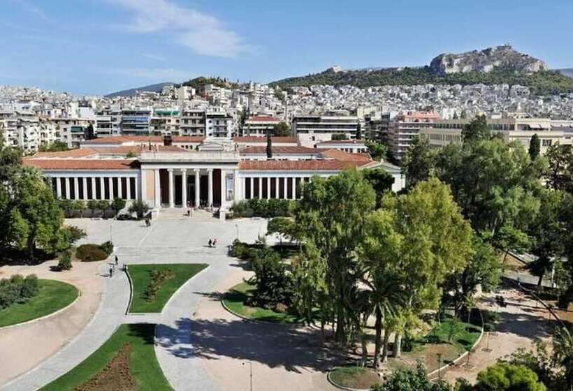 Santorini Style In Athens, Greece