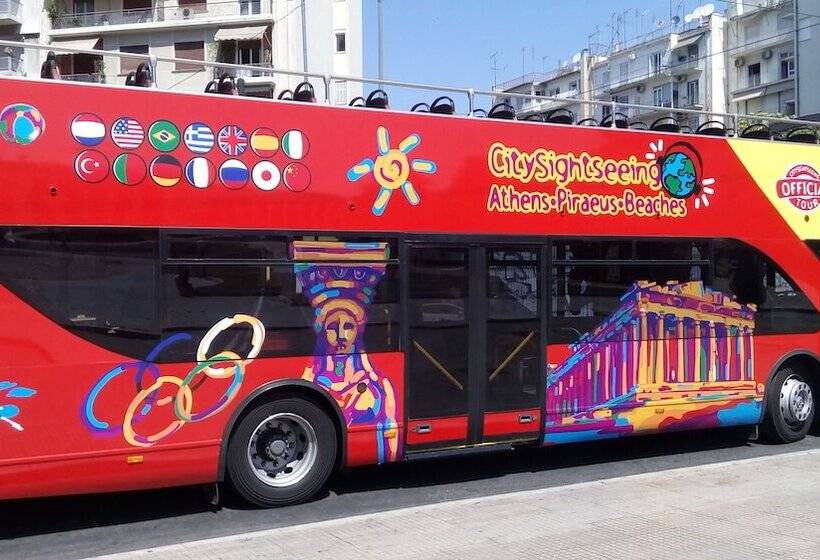 Santorini Style In Athens, Greece