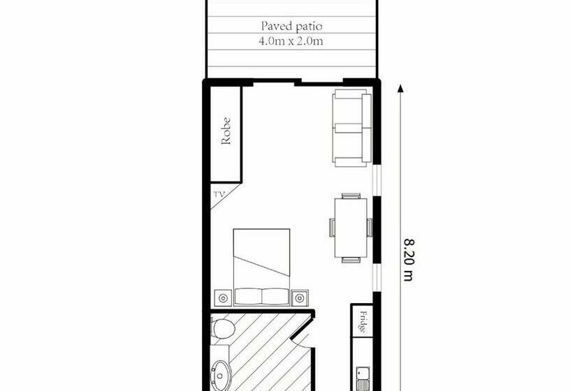 Poley Cow Studio Lake & Mountain Views L Air Con L Parking
