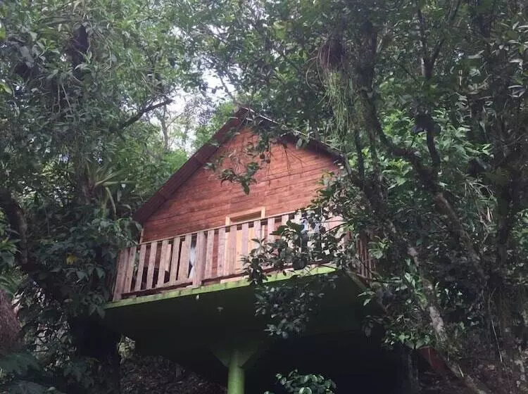 Hotelli Cabañas Y Casas Del árbol La Huerta