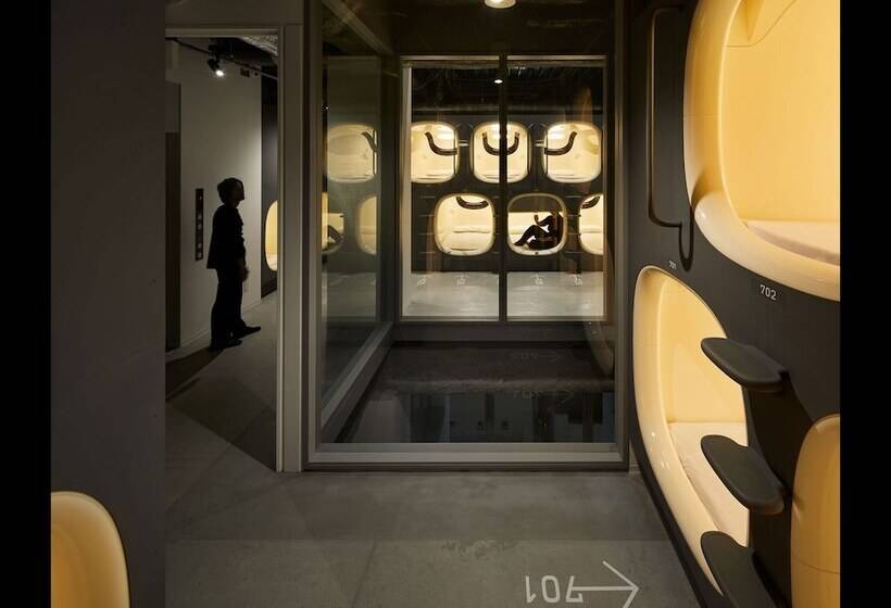 בית מלון כפרי 9h Nine Hours Hamamatsucho Sleep Lab