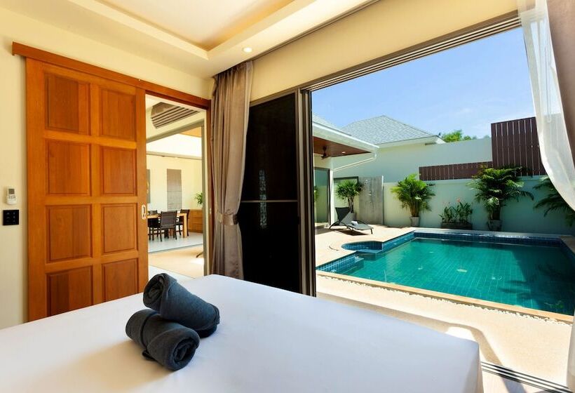 New Boutique Pool Villa Sequoia Close To Rawai And Naiharn Beach