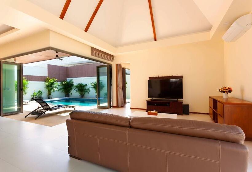 New Boutique Pool Villa Sequoia Close To Rawai And Naiharn Beach