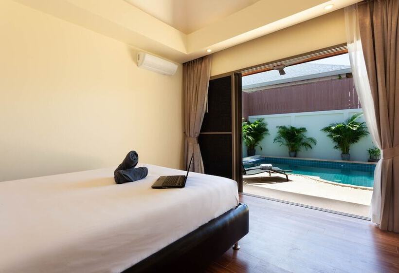 New Boutique Pool Villa Sequoia Close To Rawai And Naiharn Beach