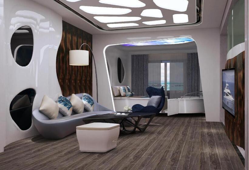 בית מלון כפרי Huangma Holiday Yacht View Sea Resort